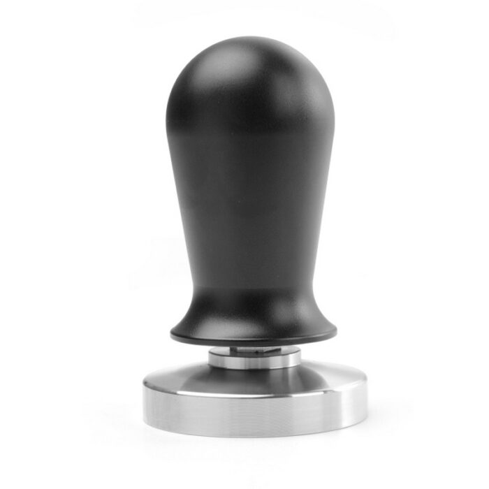 Tamper za nabijanje kave ø58 mm s drvenom prelakiranom drškom i nehrđajućim čelikom
