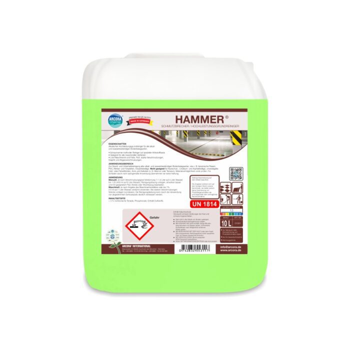 HAMMER 10 L za temeljno industrijsko čišćenje