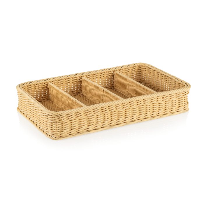 GN košara za pribor za jelo; beštek krem