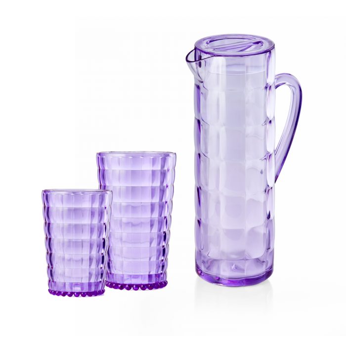 Čaše i vrč izdržljiva plastika