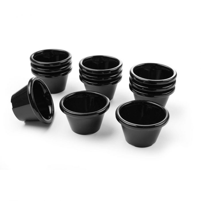 Crne mini zdjelice za umake