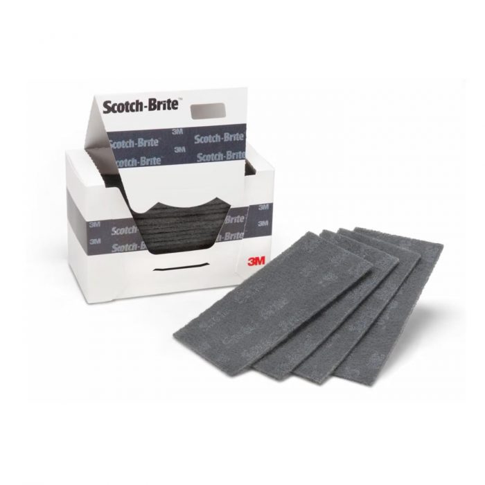 Crni Scotch-BriteTM abrazivni filc 76 – 158×95 mm za čišćenje