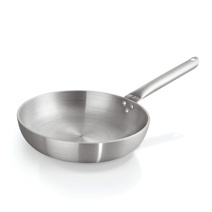 Profesionalna aluminijska tava od inoxa s hladnom ručkom, promjer 24 i 28 cm